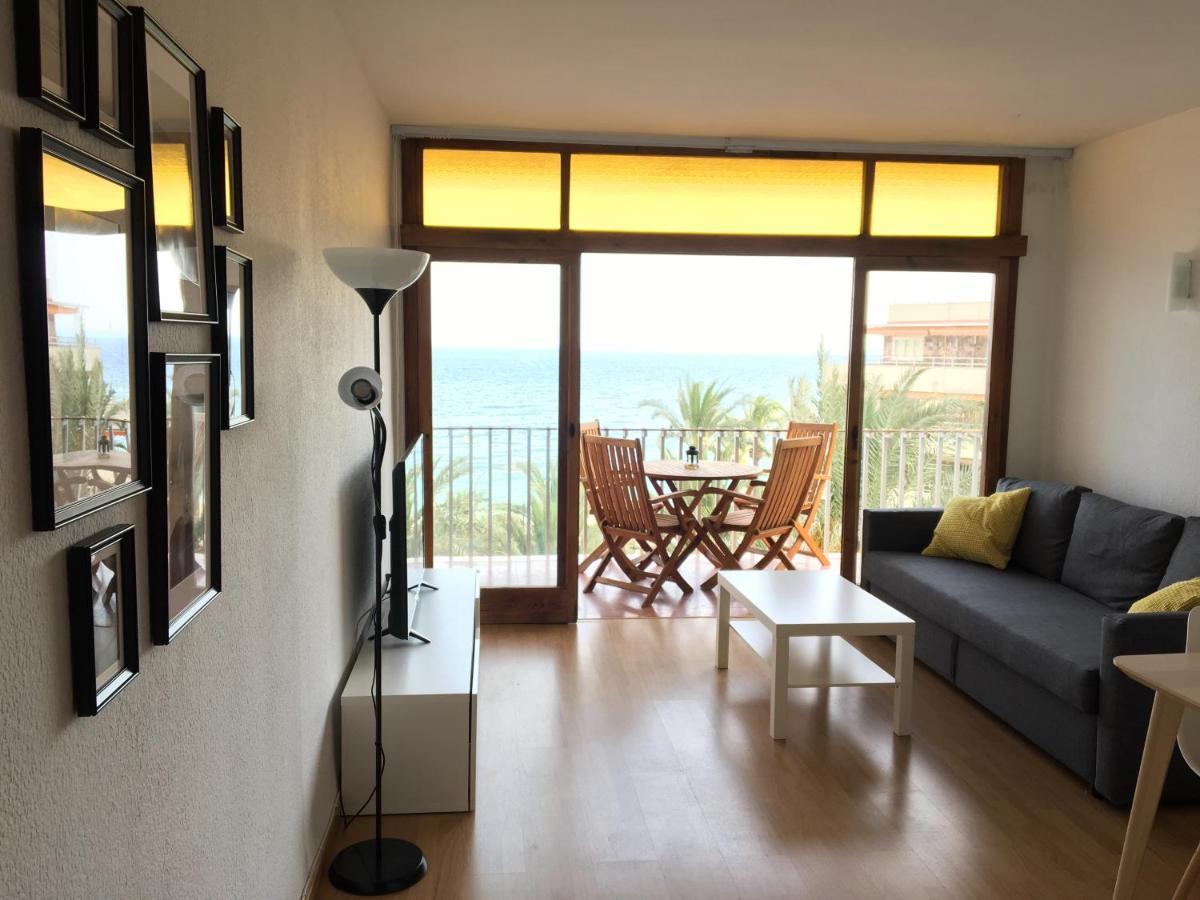 Apartamento Con Vistas Al Mar. Primera Linea De Playa. Агуадулсе Екстериор снимка